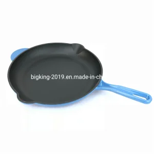 Enamel Cast Iron Skillet