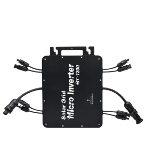 Sistema de Panel Solar de Red con Microinversor WiFi de Alemania 1200W Batería