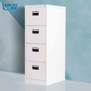 Heavy Duty Four Drawer Storage Unit with Central Lock and Keys Custom Made for Office Use Metal Drawer Cabinet
