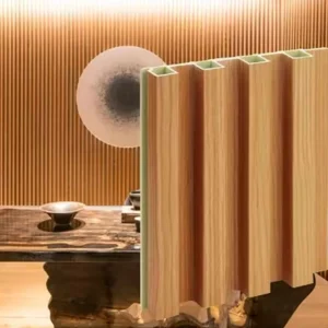 Wood Acoustic Slat Fence