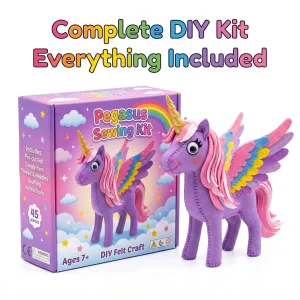 Unicorn Kids Sewing Kit