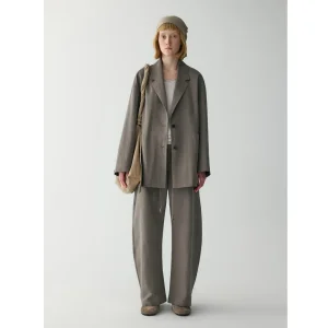 Women's Casual Blazer with Loose Pants