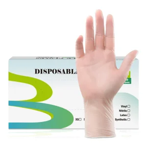 Disposable Clear Color Vinyl Gloves Disposable Vinyl/PVC Exam Powder Free Gloves