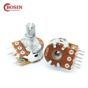 16mm Cheap Price Rotary Potentiometer for Audio Equipment (RP16 Series)
