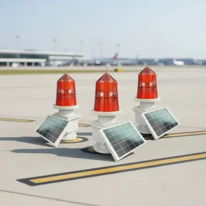 Factory Dirct Sale Nice Appearance Solar Aviation Obstruction Light for Tower