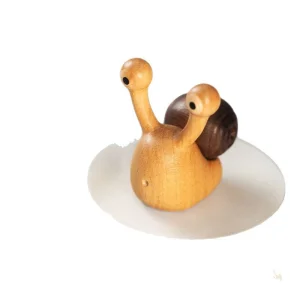 Herramienta de Masaje de Caracol de Madera de Haya