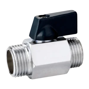 Buy Polished Chrome Plated Male Thread Brass Mini Ball Valve Quotes