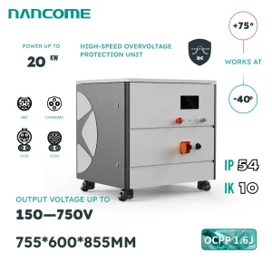 Fast Charging Nancome Ocpp Car Charger for CCS2 Models