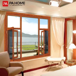 PA Most Popular Aluminum Cheap House Fixed Glass Aluminium Profile Sliding Window