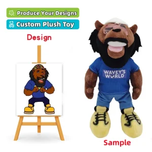 Low MOQ Customized Cartoon Plush Algeria
