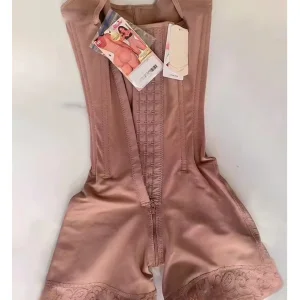 Colombian Firm Body Shaping Bodysuit for Women Post-Surgery Anti-Bacterial Nylon/Polyamide Butt Lifter Slimming Sheath