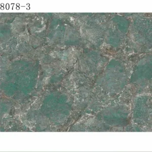 3D Marble Design PVC Plastic Materials UV Marble Slate Carbon Board / Sheet