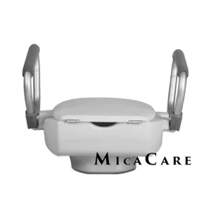 Adjustable Toilet Seat Riser for Comfort and Safety Support
