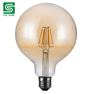 Vintage Edison LED Bulb Clear Amber Glass LED Filament Bulb