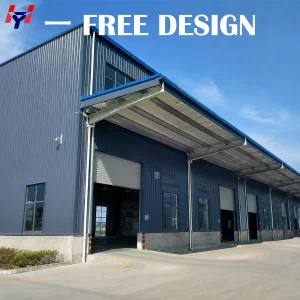 Heavy Steel Structure Warehouse Prefab Thick Wall H Beam Industrial Heavy Duty Logistics Storage Metal Building