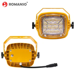 تصميم جديد لمصباح عمل LED مع ذراع متأرجح 20W 30W 50W 60W مصابيح LED لم docks والمخازن والمقطورات للإضاءة
