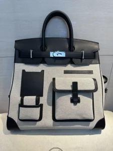 Bolsos de viaje de cuero y lona de lujo