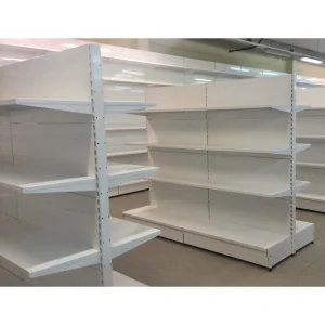 Double Sided Supermarket Shelves