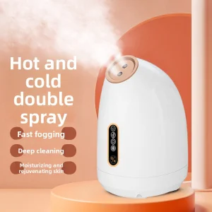 Household Steam Moisturizing Device Hot-and-cold Dual-spray Facial Steamer Intelligent Temperature Control Private Mold