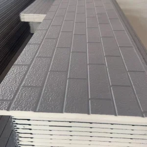 Metal Carved Insulated Sandwich Panel Siding