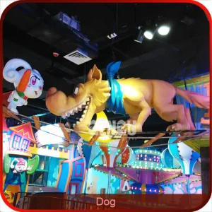 Cartoon Robot Dog Statue