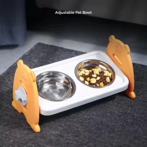 Adjustable Dog Bowl Cat Bowl