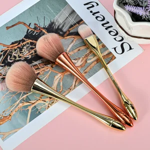 Novice-Friendly Synthetic Hair Angular Blush Makeup Brush