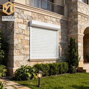 Automatic Custom Color Electric Aluminum Alloy Modern Eco-Friendly Smart Roller Shutter Window for Home Use