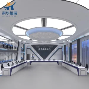 Kehua Fuwei Professional Manufacturer for Utility Power Plant Dispatch Desk Control Room Furniture