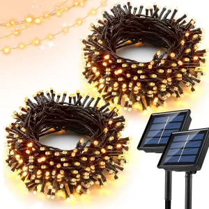 HRSYT IP65 Waterproof LED String Lights 10M Wedding Party Holiday Outdoor Decoration for Christmas and Halloween