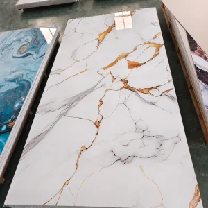 Waterproof Marble Series PVC Laminated Foam Board