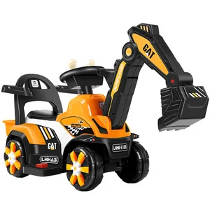 Remote-Controlled Ride-On Excavator
