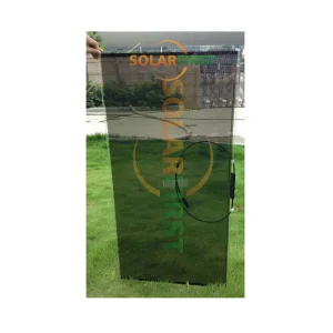New Design BIPV 10% 20% 30% Transparent Thin Film Solar Panel