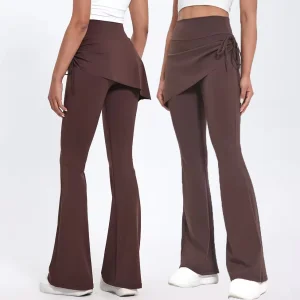 OEM Wholesale High Waist Yoga Flared Pants