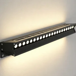 Bright Solar Wall-Washing Light with 42 CREE Chips and Long Battery Life