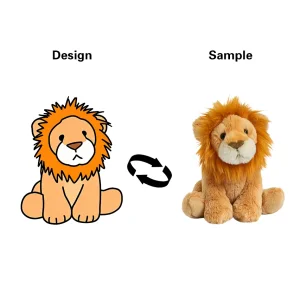 Factory Custom Plush Teddy Bear Giant Big Lion Toy
