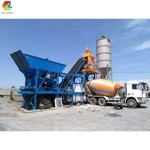 Mini Concrete Plant Concrete Batching and Mixing Plant with Planetary Mixer