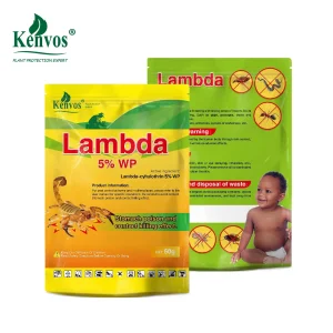 Lambda-Cyhalothrin 5% Wp Household Insecticide Cockroach &amp; Crawling Pest Control Kenvos Public Hygiene