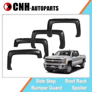 off-Road Fender Flares for Chevrolet Silverado 2500HD 2014-2018 Wheel Arches