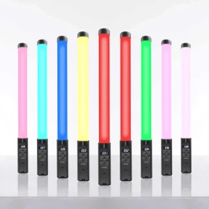 Sy-916 عصا ضوء كاميرا فيديو دائرية قابلة للتعتيم PRO مجموعة إضاءة RGB للاستوديو للتصوير الفوتوغرافي