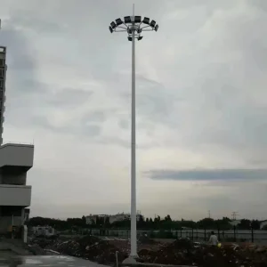 Rural Village Waterproof Solar Telescopic Lifting Street Light Pole