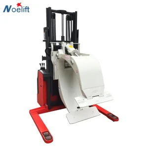 China 1000kg 1500kg 2000kg Battery-Powered Pedestrian Pallet Stacker Full-Electric Electric Forklift for Restaurant Industries
