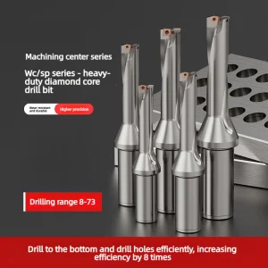 Indexable U Drill 2D 3D 4D 5D WC Series Fast Drill