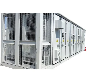 6.7mwh Secure Container LiFePO4 Battery Pack Storage with Fire Suppression System