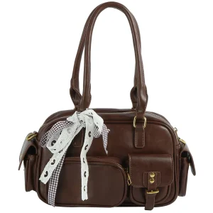 Bolsa de Saco de Couro Sintético