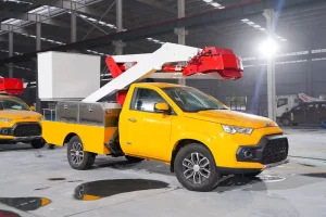 13.5m Plataforma de trabajo aéreo montada en camión Jmc Live