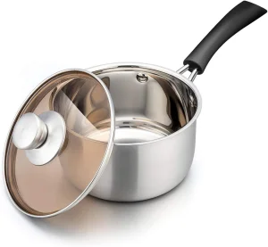 Eco-Friendly Stainless Steel Non-Stick Frying Pan for Healthy Cooking