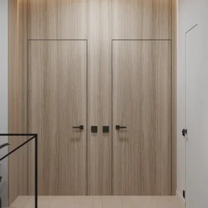 High Security Anti Theft Steel Frame Fireproof Emergency Exit Hidden Door