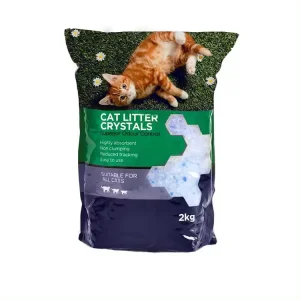Pet Cat Accessories Factory Strong Deodorant Dust Free Cat Litter Crystal Cat Litter