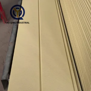 CE Professional Certification Insulation Exterior Metal Siding Lightweight Modular Pu Combination Polyurethane Faux Stone Panel